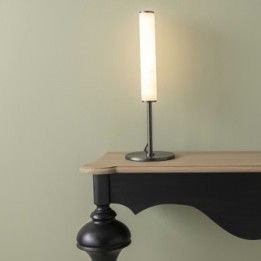 Alabaster and Metal Table Lamp MONTAIGNE