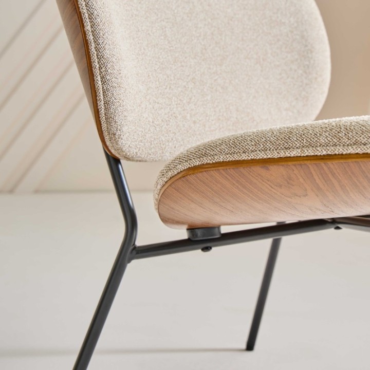 Ecru Serge Armchair