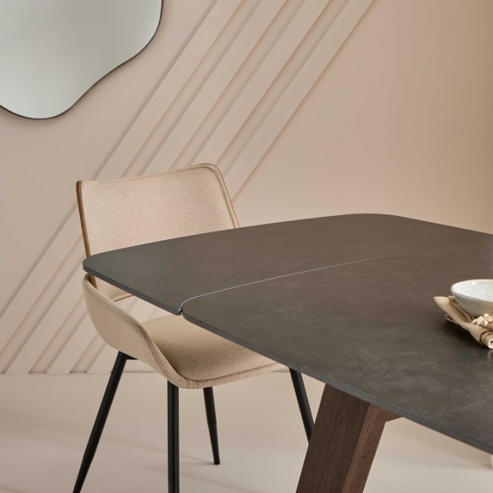 Table céramique avec allonges Vecchio