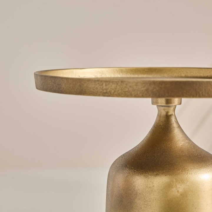 Gustave aluminium side table