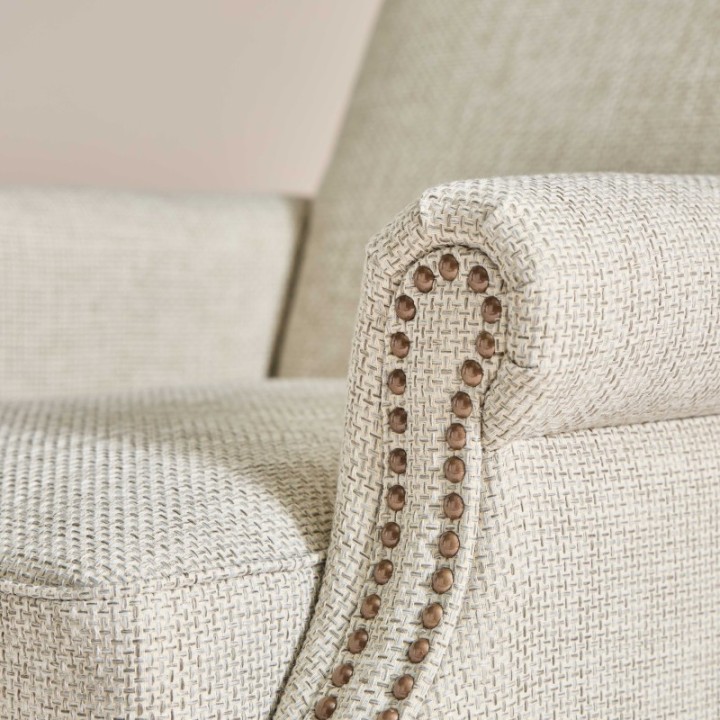 Hector Armchair woven linen