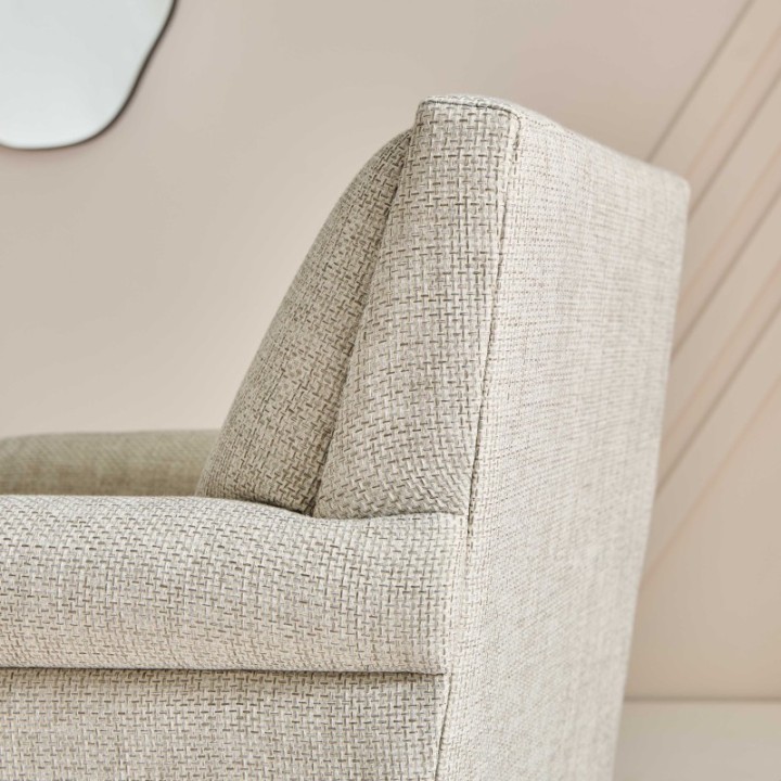 Hector Armchair woven linen