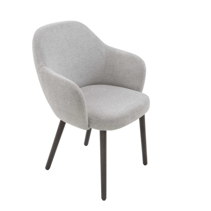 Grey Ernest Bridge Armchair set of 6