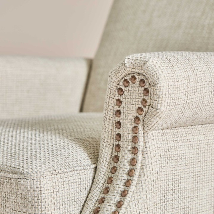 Hector Armchair woven linen