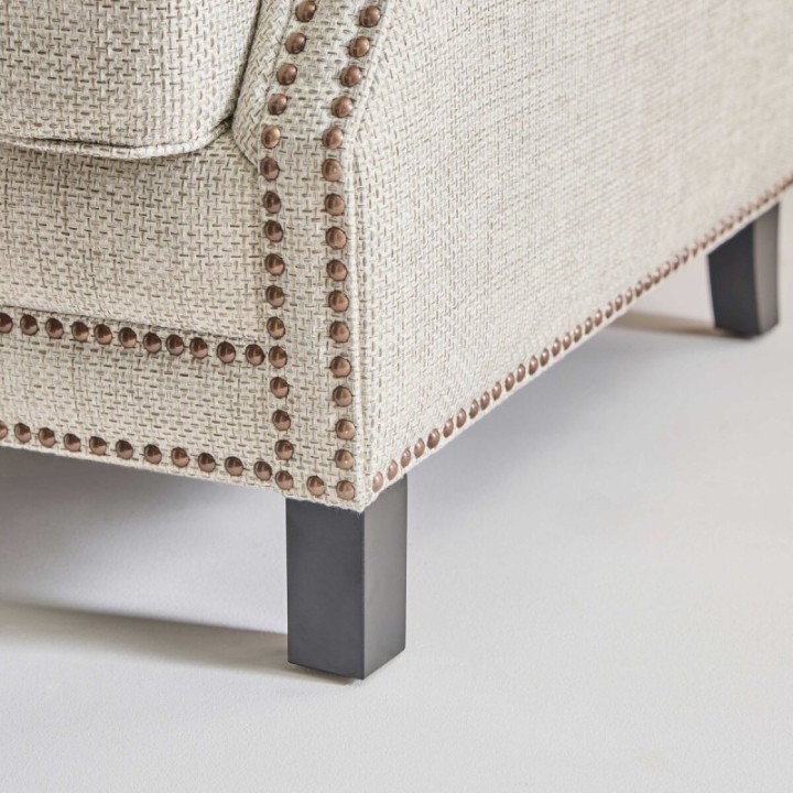 Hector Armchair woven linen