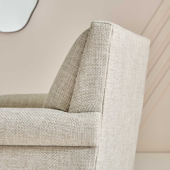 Hector Armchair woven linen