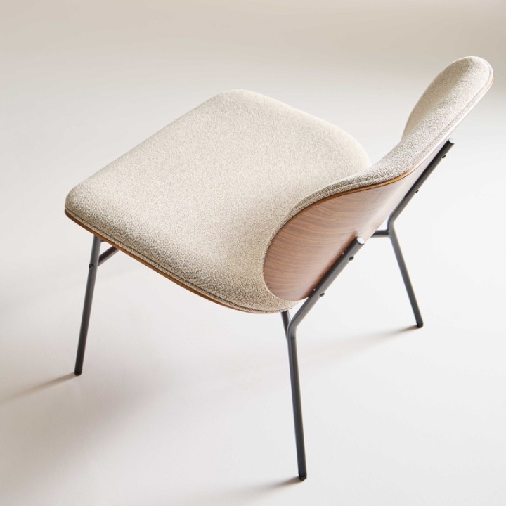 Ecru Serge Armchair