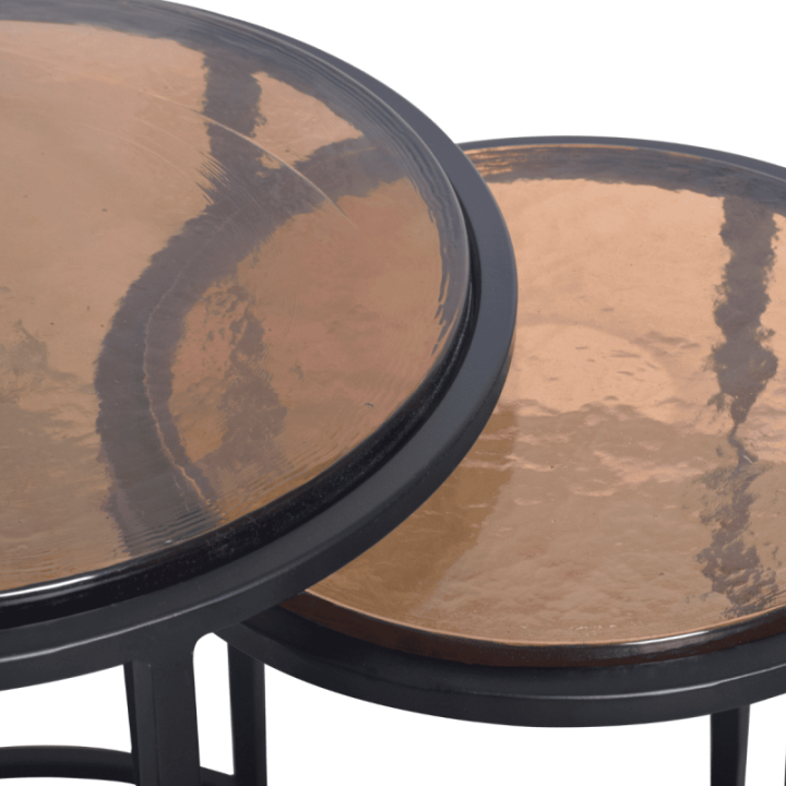 Igloo nesting side tables