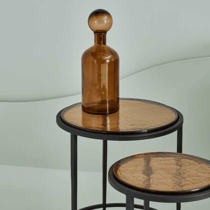 Igloo nesting side tables