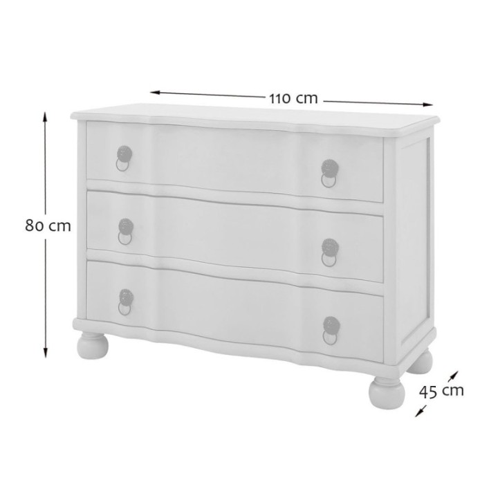 Commode Edmonde Verte