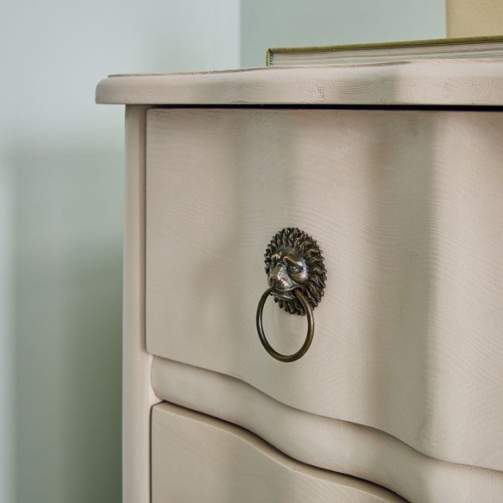 Edmonde Chest of Drawers Linen and Terracotta