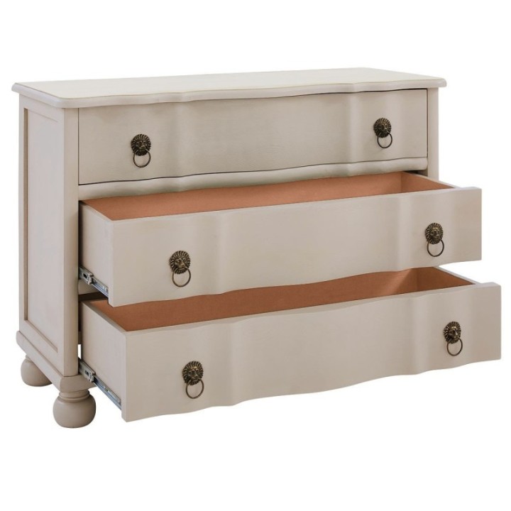 Commode Edmonde Lin et Terracotta
