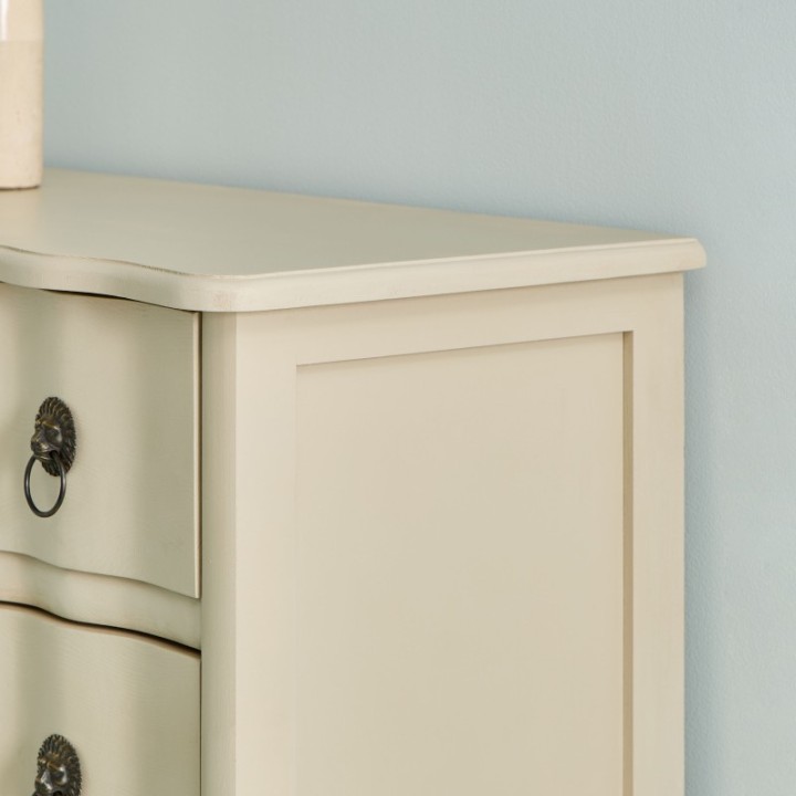 Edmonde Chest of Drawers Slate and green