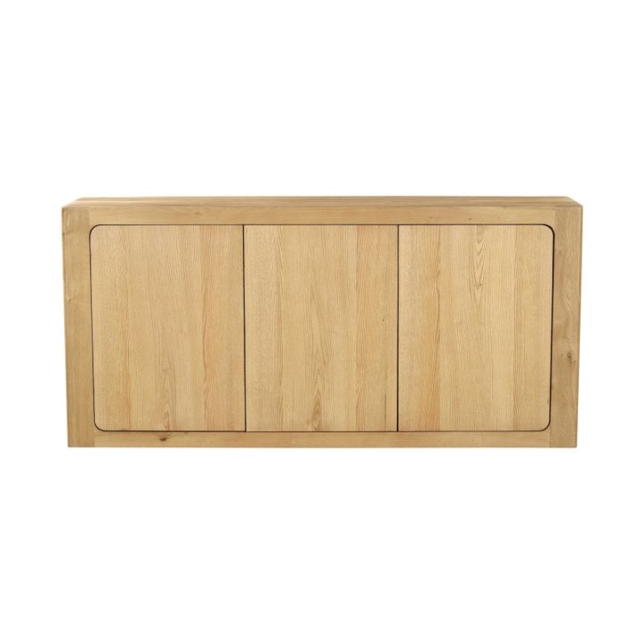 Paloma solid oak 3-door sideboard