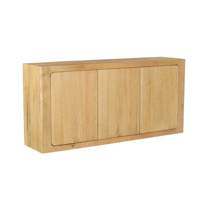Paloma solid oak 3-door sideboard