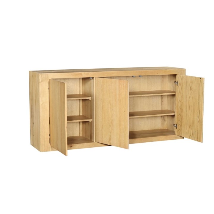 Paloma solid oak 3-door sideboard