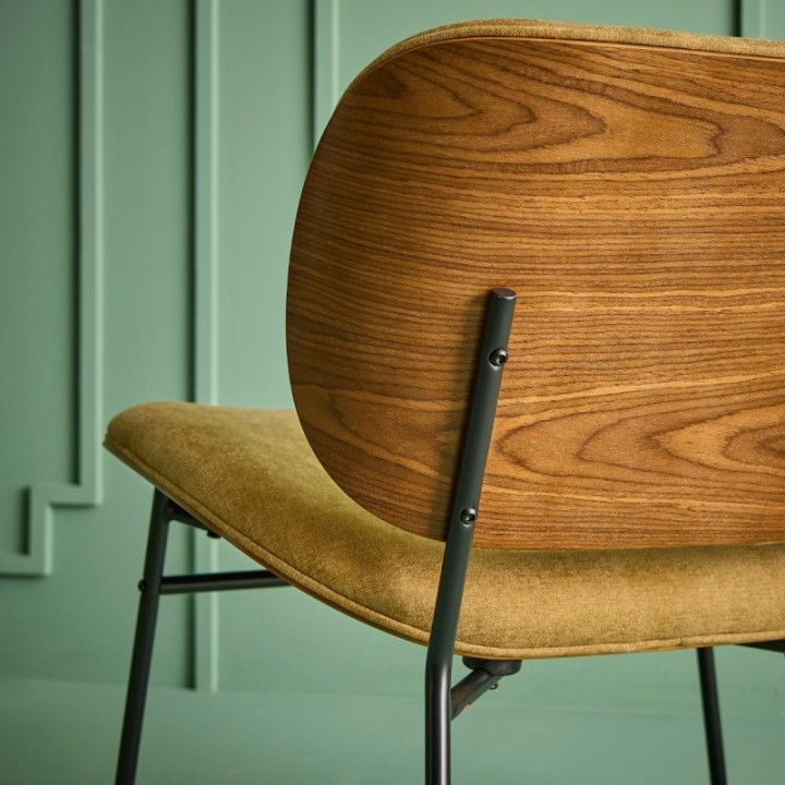 Serge bronze armchair