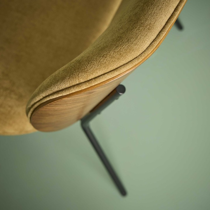 Serge bronze armchair