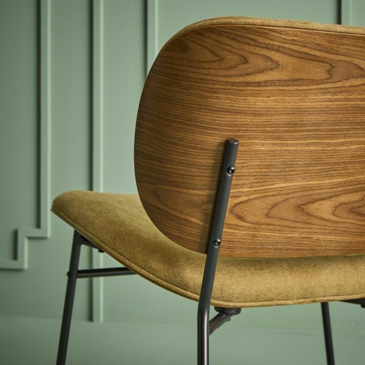 Serge bronze armchair