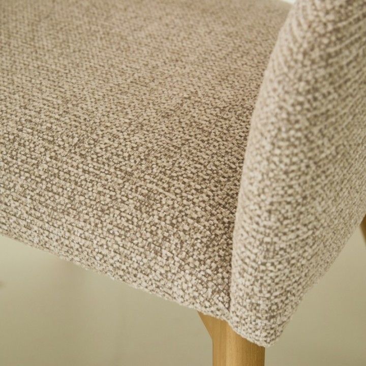 Ines upholstered chair - Set of 2