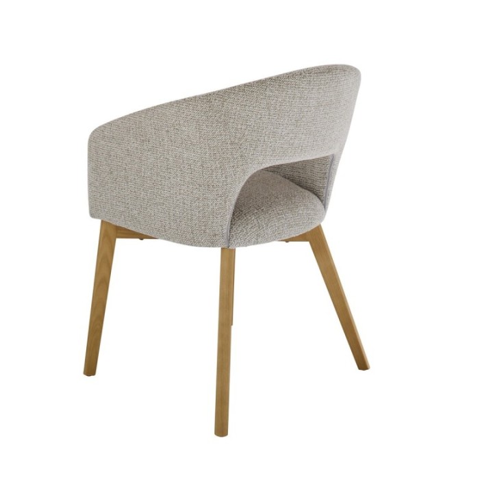 Ines upholstered chair - Set of 2