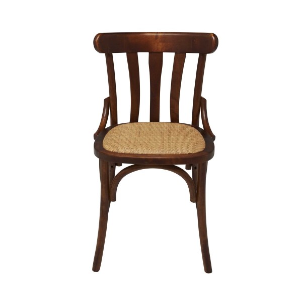 Lot de 6 chaises bouleau massif ESTAMINET
