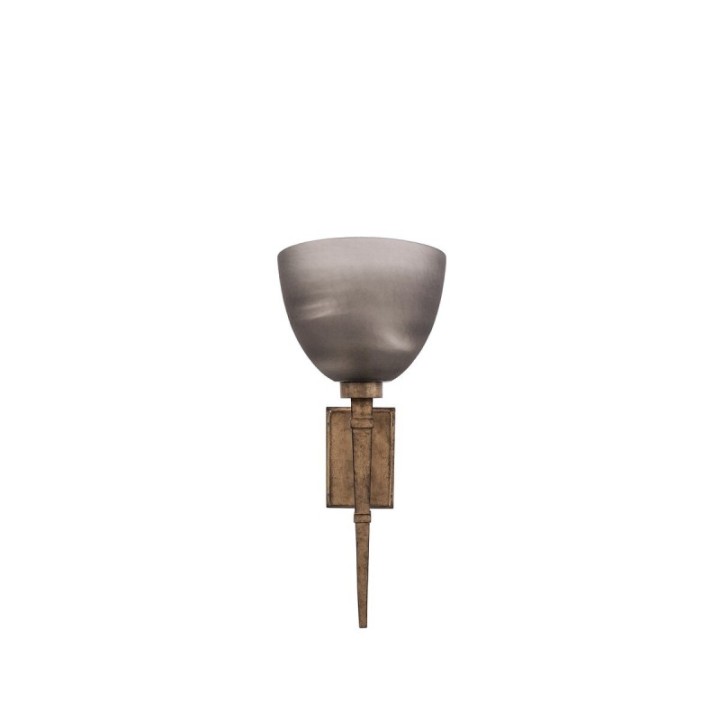 Olympic gold metal wall light