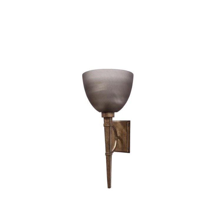 Olympic gold metal wall light
