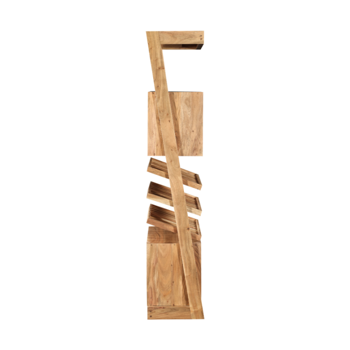 Balthazar solid acacia wine cabinet