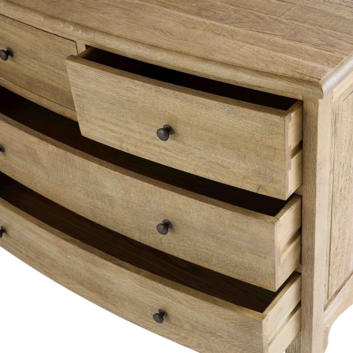 Commode en chêne massif SAUMUR