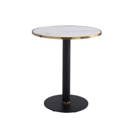 Letia round ceramic restaurant table