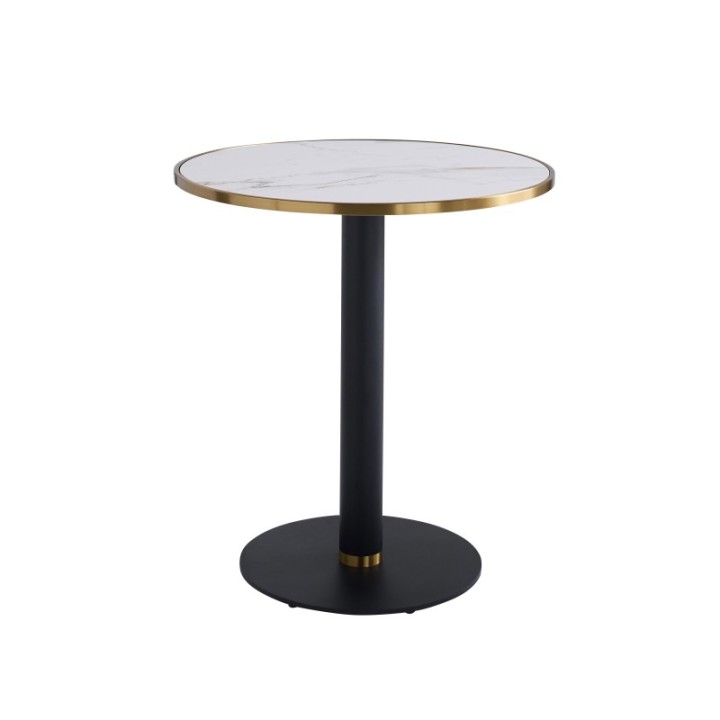Letia round ceramic restaurant table